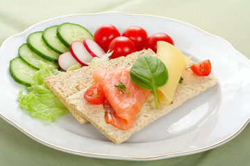 dietetic sandwich