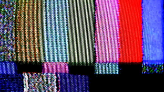 televison fuzz and static