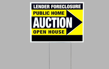 foreclosure sign