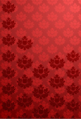 Red glamour pattern