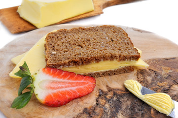 Klappstulle mit Käse