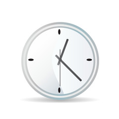 Vector clock icon.