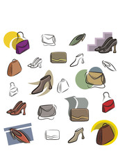 Fresh Icons - Shoes and Bags