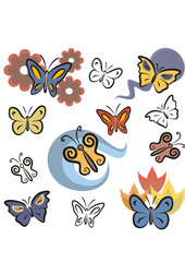 Fresh Icons - Butterflies