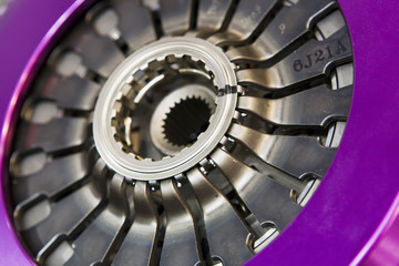 Disk of automobile clutch