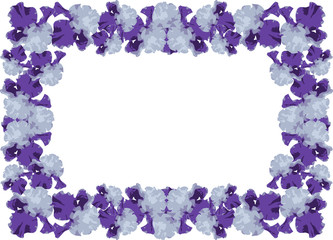Fototapeta na wymiar floral frame