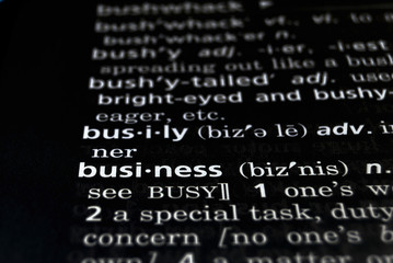 Business Defined on Black