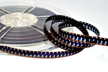 Naklejka premium 8 mm Film on Reel 2