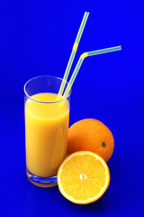 Orange and juice