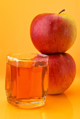 Apples and juice