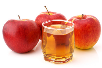 Apples and juice