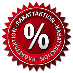 Button Rabattaktion