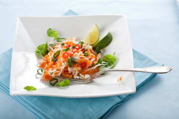 Delicious carrot salad
