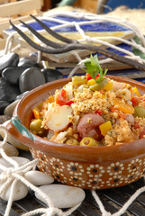 Bacalao a la vizcaína. México