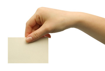 Fototapeta premium card blank