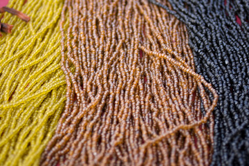 Collane di perline colorate