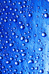 Naklejka na ściany i meble blue water drops for background