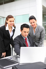 Young Diverse Business Team