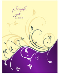 floral template place for your text