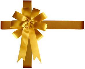 Golden Ribbon and Bow