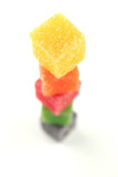 Jelly cube candies