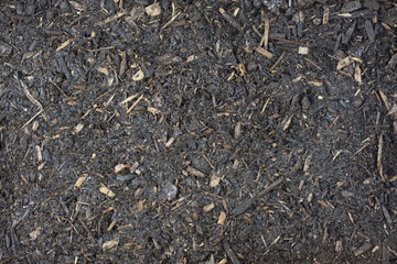 Fototapeta premium damp garden potting soil background