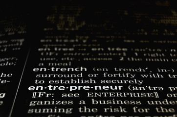 Entrepreneur Defined on Black
