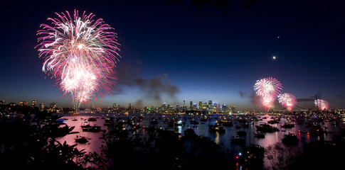 Sydney New Years Eve Fireworks