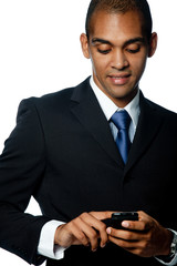 Businessman With Phone