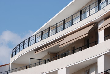 Fototapeta premium façade blanche