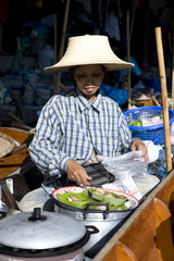 Thailand at Damnoen Saduak Floating market