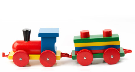 Wooden toy, a train