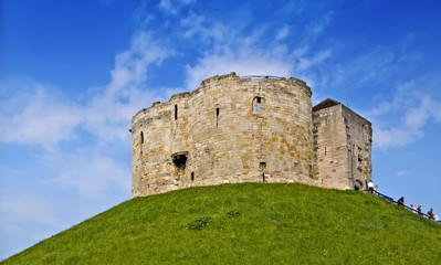 Fototapeta na wymiar Castle Keep, York