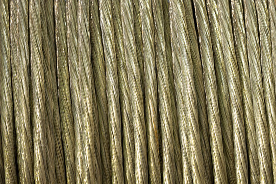 steel cable bunch
