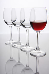 Wine glasses