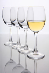 Wine glasses