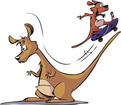 skate kangaroo