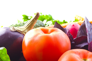 Assortment of fresh vegetables