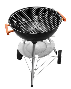 Round barbecue appliance