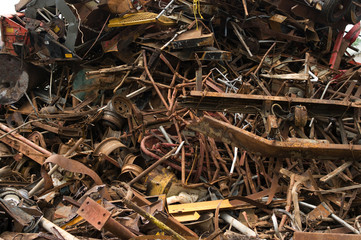 Ferrous recycling scrap metal