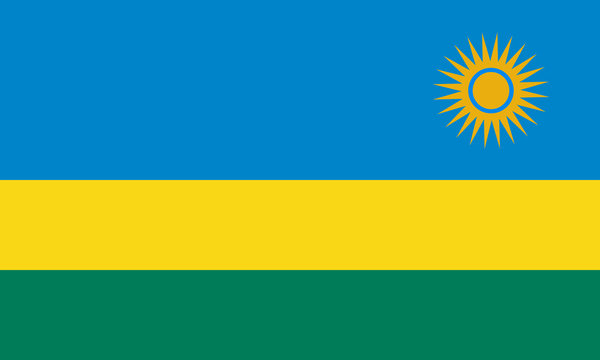ruanda fahne rwanda flag