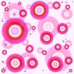 Retro Hintergrund aus Kreisen