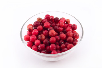 cranberry in a cup