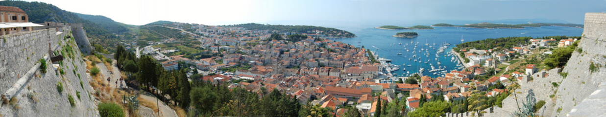 Hvar croatia panorama