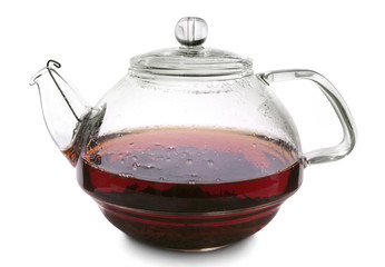 Glass teapot