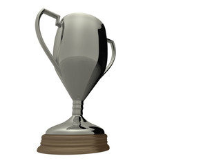 Silver trophy
