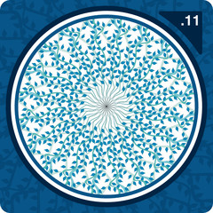 Colorful kaleidoscope. Vector.