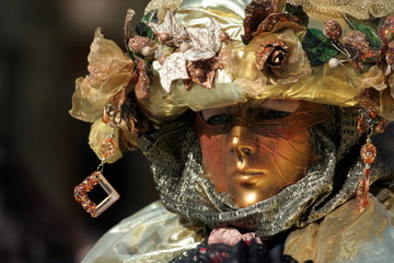 carnevale di Venezia : maschera dell' autunno