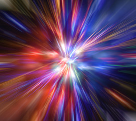abstract explosion background