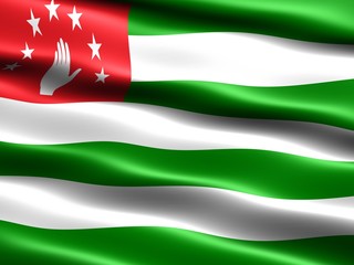 Obraz premium Flag of Abkhazia